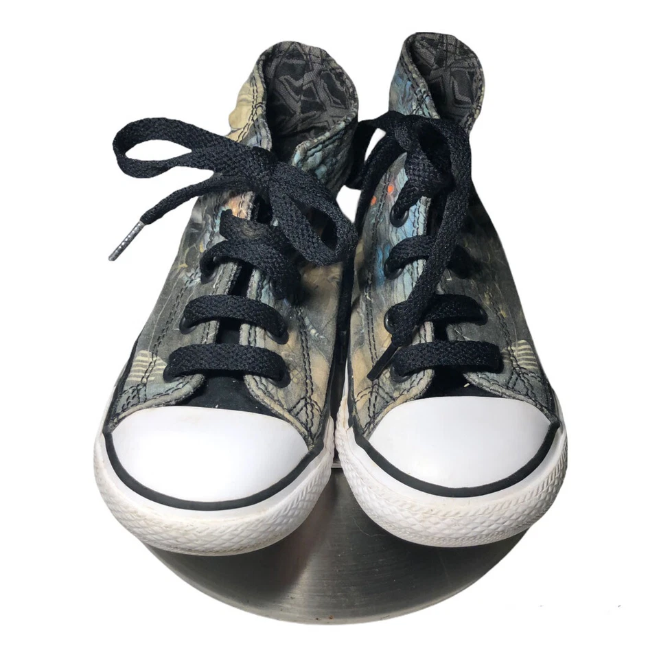 Zapatos de caña alta CONVERSE All Star DC COMICS BATMAN 754901F (Infante 8) Foto 3 de 4