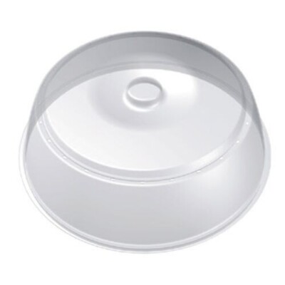 2 Stück Mikrowelle Essen Teller Schale Abdeckung Küche Kochen Belüfteter Griff Klar Deckel