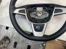 SEAT Mii VW Up Skoda Citigo Leather Steering Wheel 2012-2019 Black No Airbag