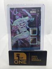 2020 Diamond Kings - Dual Relic #22/25 - Andres Munoz - Padres 