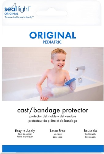 Brownmed SEAL-TIGHT Original Cast and Bandage Protector, Pediatric Small Arm 12" - 第 1/8 張圖片