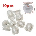 <!--F#f_0-->Fit Clips Grommets For Models Moulding Parts Trim White Accessories<!--F/-->