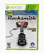 Rocksmith Xbox 360 2011 Best Buy Exclusive Edition CIB Manual Fret Decals TESTED