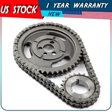 SBC HD Double Row Timing Chain Kit For Chevrolet GM 267 283 327 350 383 400 305