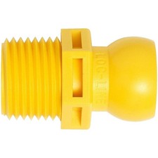 LOC-LINE 56805 Flex Hose Connectors,Acid Resistant,PK4 1DXY1