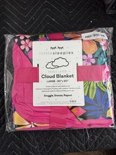 Little Sleepies Jungle Blooms Cloud Blanket
