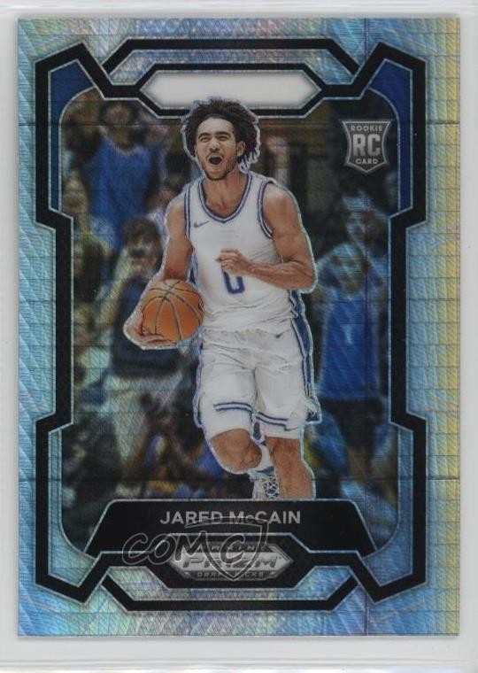 2024-25 Panini Prizm Draft Picks Hyper Prizm Jared McCain #35 1f60