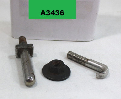 1983-1993 FORD MUSTANG CONVERTIBLE TOP LATCH HOOK & ALIGNMENT PIN LEFT OR RIGHT