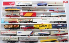 Bastelmodelle Auflieger DFDS, Danzas, Wormser, Nordisk etc. 1:87 /928