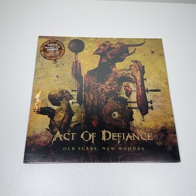Old Scars, New Wounds by Act of Defiance (Record, 2017) Auburn Marbled Vinyl