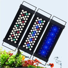 USB LED Aquarium Light for 12-18 Inch Tanks with Timer and Adjustable Brightness