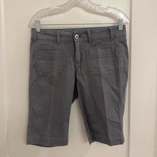 Vintage Y2K BeBop Gray Mid-Length Women's Shorts Capris