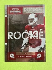 Calais Campbell 2008 Playoff Contenders #111 Rc Rookie Auto Autograph