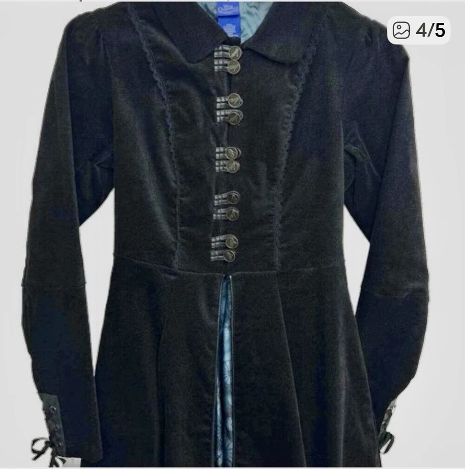 Abrigo/Chaqueta Negra Colección Exclusiva Disney Cenicienta Torrida - Talla M Usado Foto 4 de 4