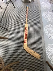 1988-89 Chicago Blackhawks, Game Used & Team Signed Goalie Hockey Stick