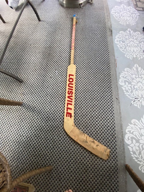 1988-89 Chicago Blackhawks, Game Used & Team Signed Goalie Hockey Stick