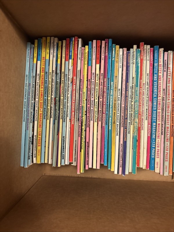 Archie Series Comics Betty And Veronica Digest Magazine 42 Issue Lot