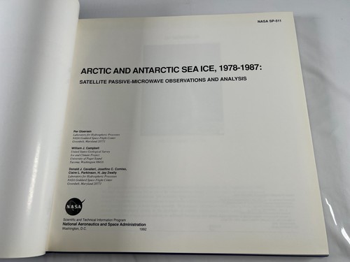 Arctic and Antarctic Sea Ice, 1978-1987 NASA Satellite Passive Microwave Obser.. - Picture 6 of 12