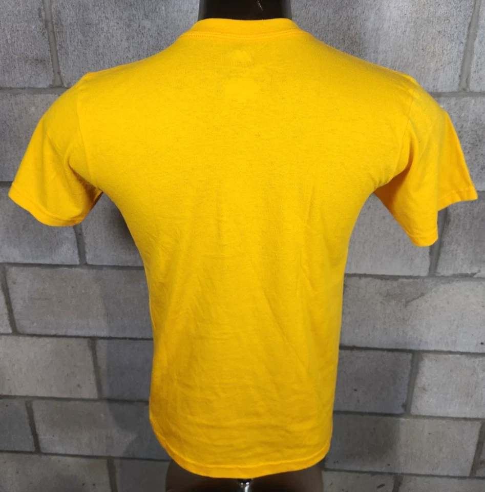 MLB Pittsburgh Pirates Yellow Youth Large Majestic T Shirt - Image 2 of 4