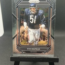 2022 Panini Prizm Dick Butkus #54 Chicago Bears NFL Trading Card