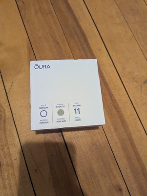 Oura Ring Gen3 Horizon Ring - Stealth, Size 12 for sale online | eBay