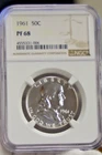 1961 US Franklin Half 50c NGC PF68