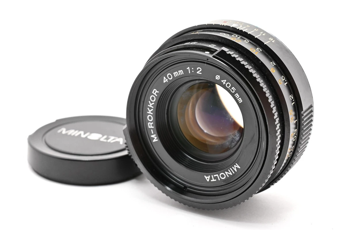 Minolta M Rokkor 40mm F2 for sale | eBay