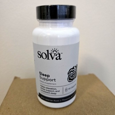 Sleep Aid GABA Supplement  Melatonin Magnesium L-Theanine  5-HTP Valerian Root