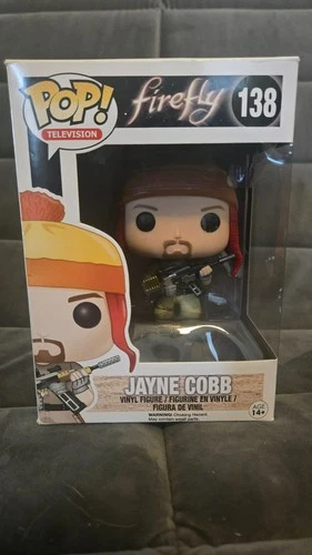 Funko Pop Television FIREFLY JAYNE COBB Action Figure #138 NEW