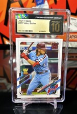 2021 Topps Alec Bohm RC #277 CGC Pristine 10 Black Label RC 💎💎