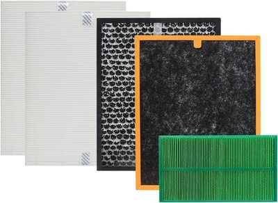 PR50 Replacement Filter Pack Compatible with Brondell REVIVE PR50 W PR50 B