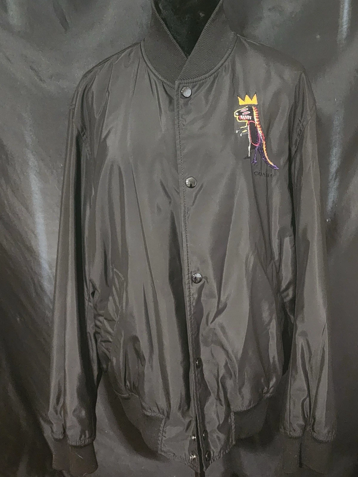 Giacca Bomber Coach X Jean Michael Basquiat Rexy Varsity Oversize XL