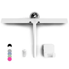GÜTEWERK Shower Squeegee for Glass Doors, Silicone Window Squeegee, Bathroo