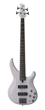 TRBX504 Translucent White 5-String Bass Mahogany Body Active/Passive Preamp G...