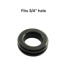 Rubber Grommet to fit 3/4" Hole 1/16" Thick Panel - 9/16" Inner Diameter