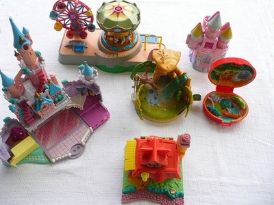 Konvolut Polly Pocket,  6 Teile