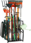Garden Tool Organizer,Yard Tool Rack Heavy Duty,Free Standing for Garage Corner,