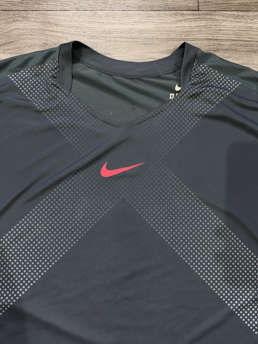 Nike Rafa Nadal 2013 US Open Premier Tennis Shirt Size 2XL 546473