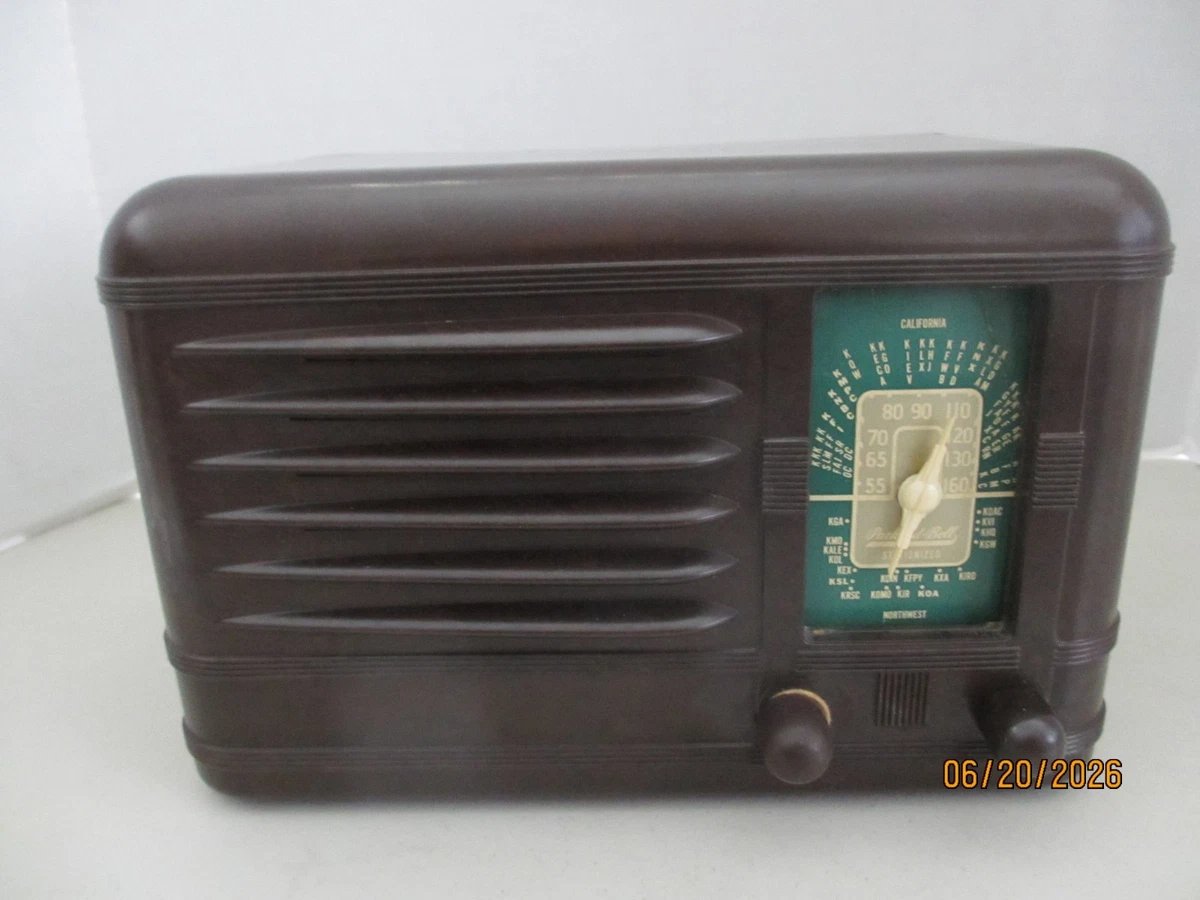 Packard BELL Radio Indiana Collectible Tube Radios (1930-1949) | eBay