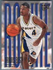 1995-96 Ultra Indiana Pacers Travis Best #266 Rookie