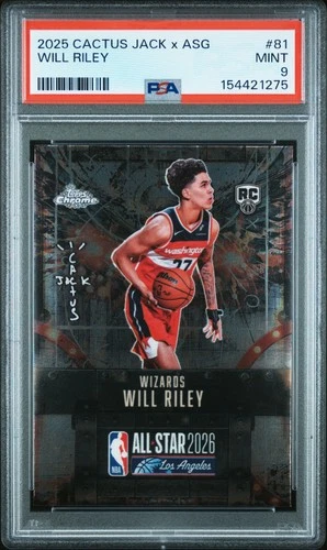 2025 Topps Will Riley Base (PSA 9)