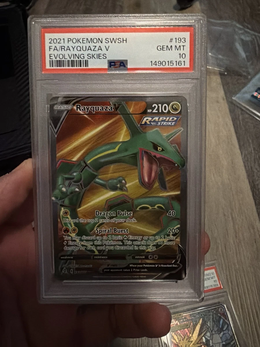 25+ Rayquaza Pokémon TCG Professional Sports Authenticator (PSA