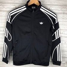 Adidas Youth size M black Flamestrike track jacket 11-12y