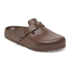 Birkenstock Boston Essentials EVA Roast Brown Men's Size 43 Sandals 10 10.5 NWT