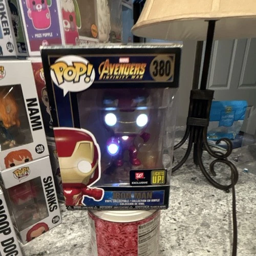 Funko Pop! Marvel — Iron Man #380 (Lights Up) Walgreens Exclusive, See photos