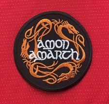 AMON AMARTH HEAVY HETAL DEATH BAND SEW IRON ON PATCH BADGE