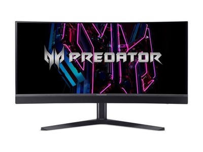 Acer Predator X34 V 34'' Gaming OLED Monitor UW-QHD 0.01ms 3440x1440 Black Good