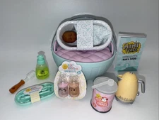 👶🏼 🍼 New & Hard To Find!! MGA Miniverse Mini *BABY FOOD* ~ BOTTLE BUNDLE #2