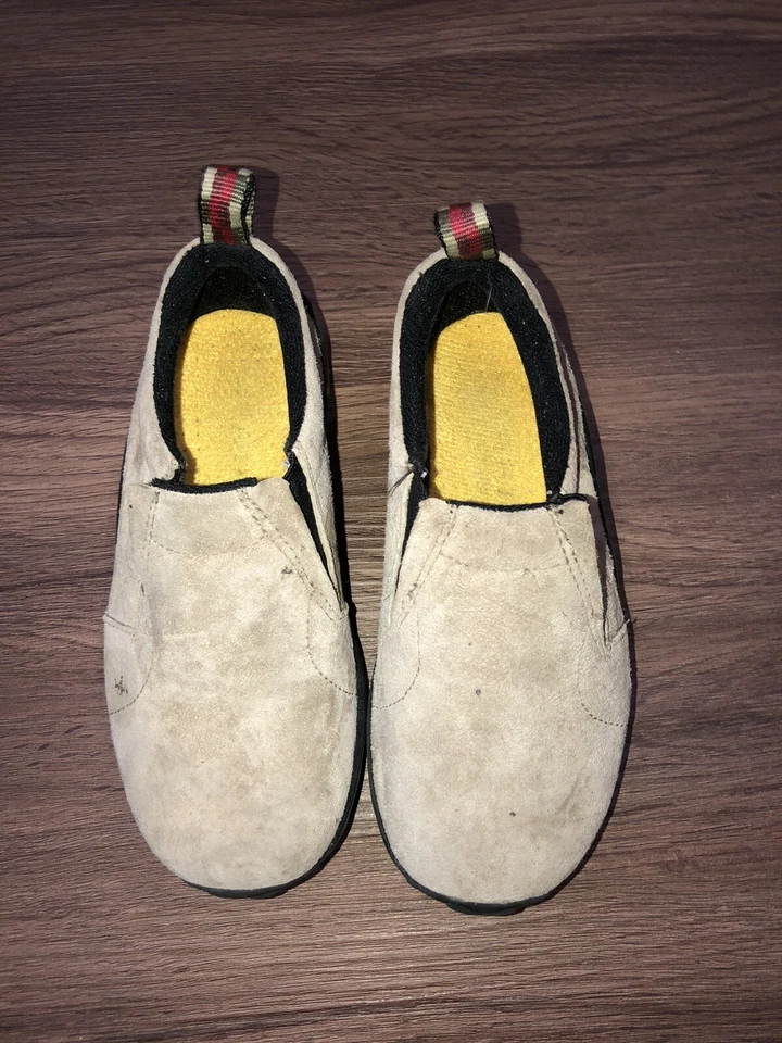 Merrell Jungle Mocs Niños Clásicos Taupe Senderismo Zapatos Talla 13 Niño Pequeño Foto 2 de 4