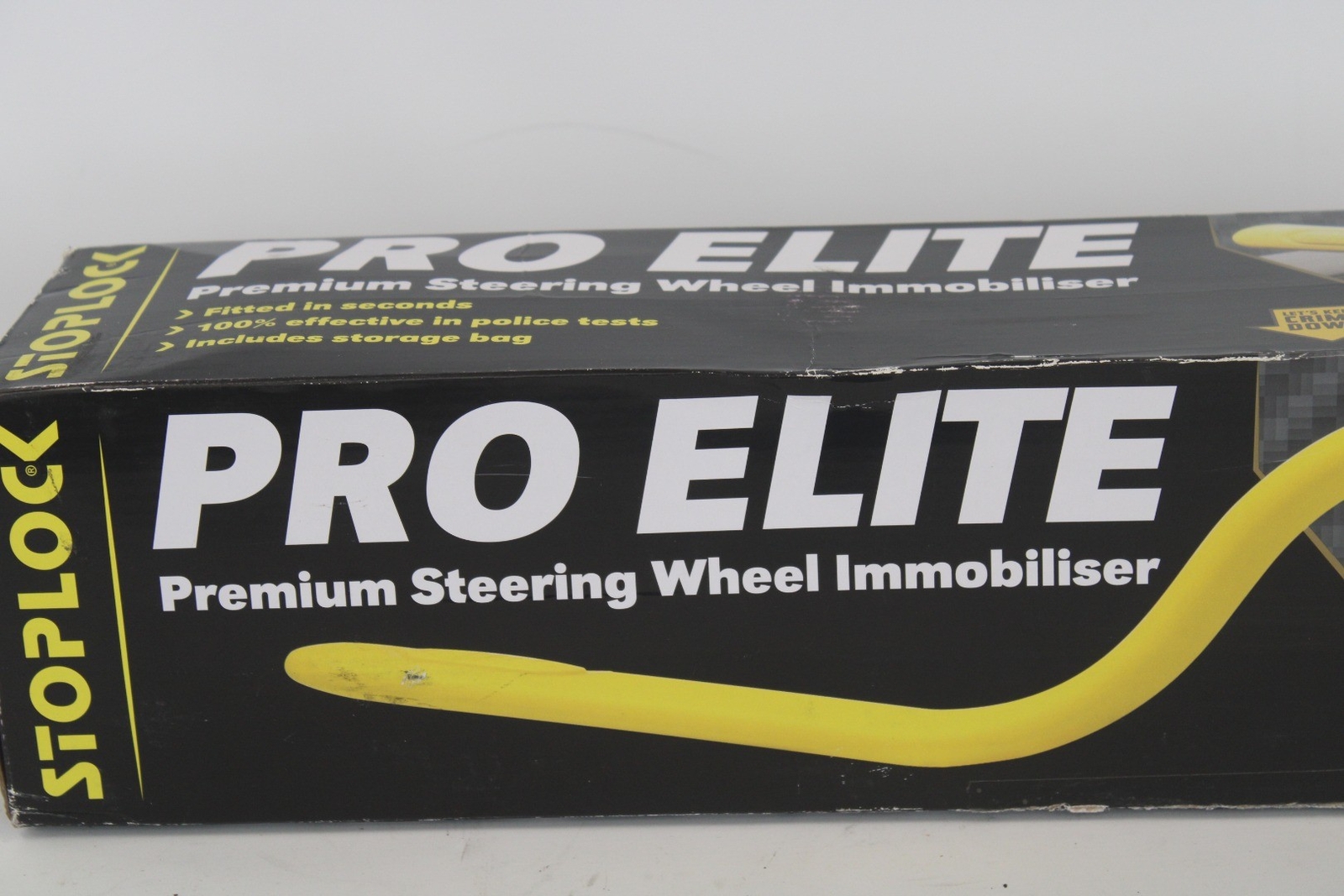 STOPLOCK Pro Elite Car Steering Wheel Lock HG 15000 AntiTheft Bar NEW